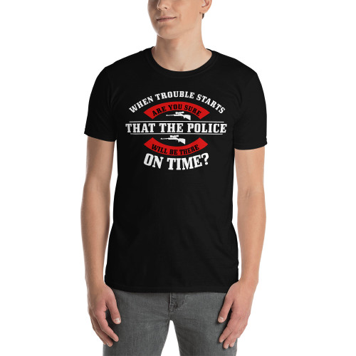 When Trouble Starts Short-Sleeve Unisex T-Shirt