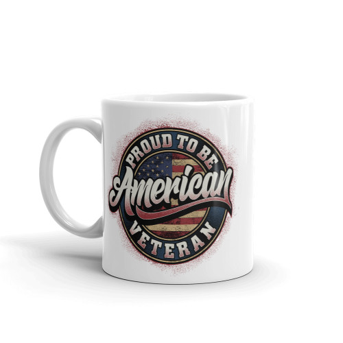 Proud to be American Veteran Mug