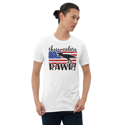 These Colors Rawr Short-Sleeve Unisex T-Shirt