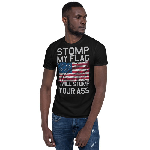 Stomp My Flag Short-Sleeve Unisex T-Shirt