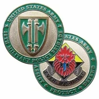 U.S. Army 18th Military Police Brigade Challenge Coin