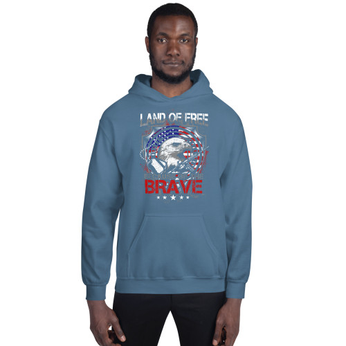 Land of the Free Unisex Hoodie