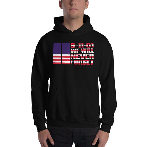 9-11 We Will Never Forget (September 11) Unisex Hoodie