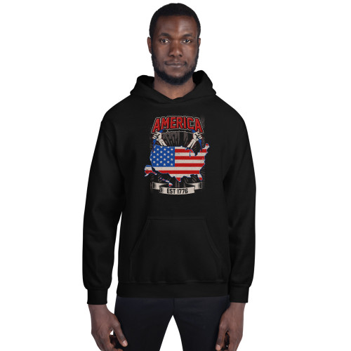 America (Established 1776) Unisex Hoodie