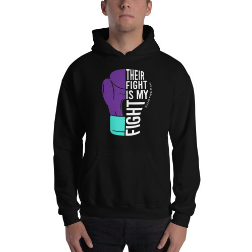 Their Fight is My Fight (End Veteran Suicide) Unisex Hoodie