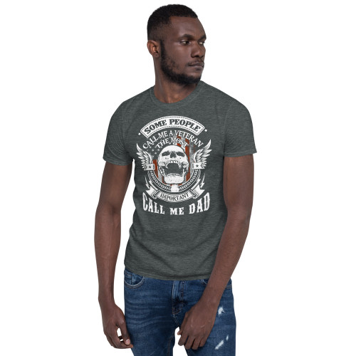 Dad/Veteran Short-Sleeve Unisex T-Shirt