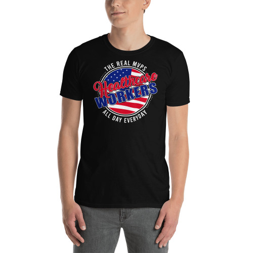 Healthcare Workers (The Real MVPs) Short-Sleeve Unisex T-Shirt