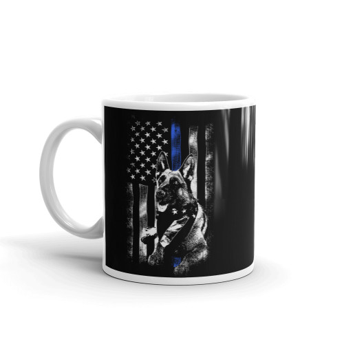 Blue Line K9 Mug