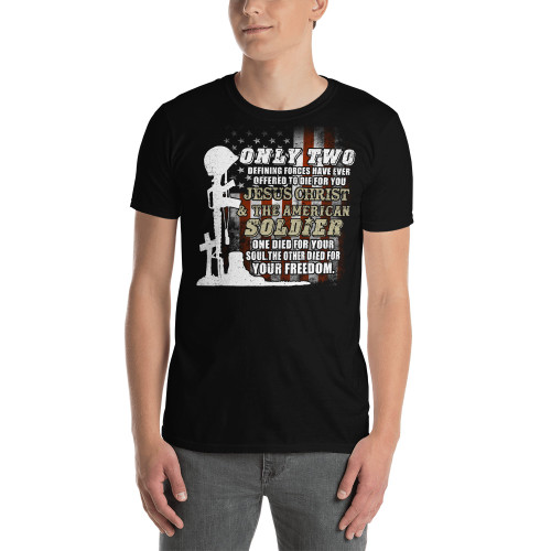 Only Two Defining Forces (Option 2) Short-Sleeve Unisex T-Shirt