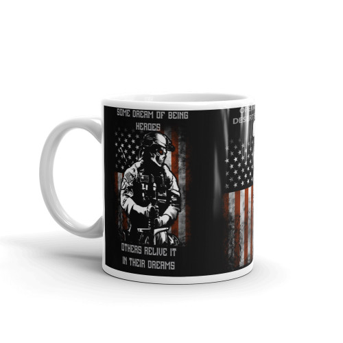 Some Dream of Being Heroes (Desert Storm) Mug
