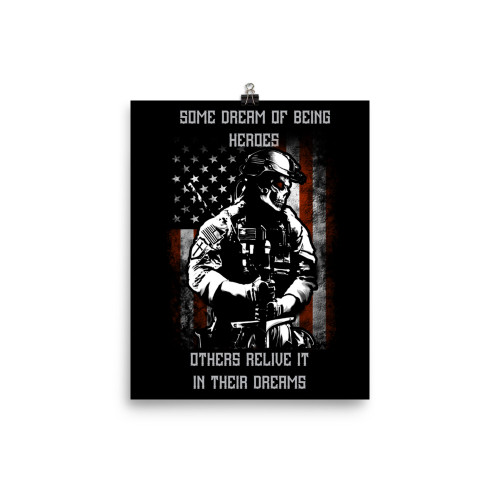 Some Dream of Being Heroes Poster