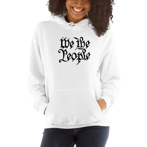 We the People (Text) Unisex Hoodie