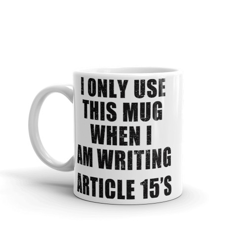 I Only Use This Mug... (Article 15) Mug