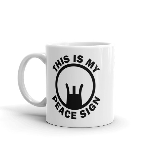 This is My Peace Sign Mug