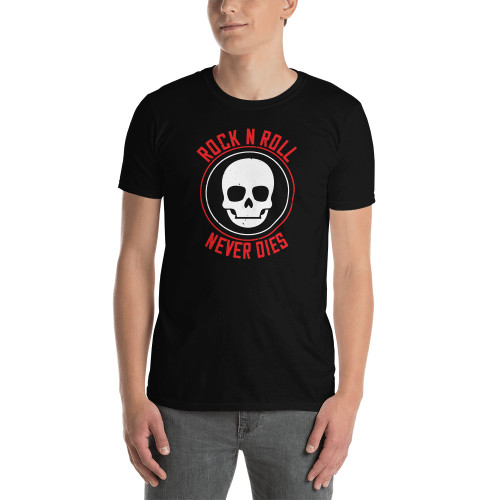 Rock N Roll Never Die Short-Sleeve Unisex T-Shirt