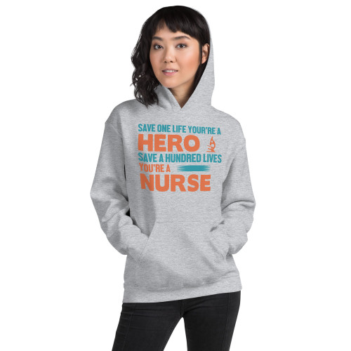 Hero Nurse Unisex Hoodie