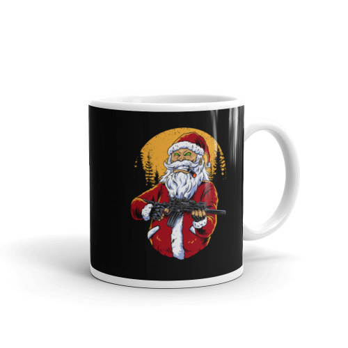 Armed Santa Mug