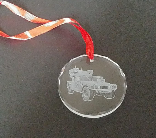 Avenger Crystal Christmas Ornament