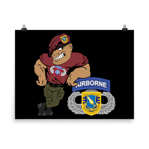 3-504 PIR (Soldier) Poster