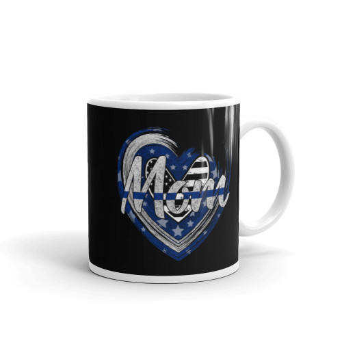 Police Mom (Police Blue Line) Mug