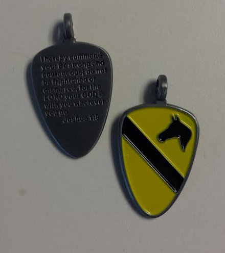 1st Cavalry Division Joshua 1:9 Medallion