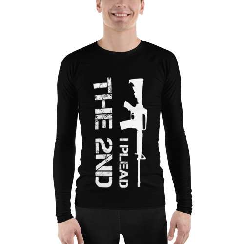 I Plead the Second Men's Rash Guard
