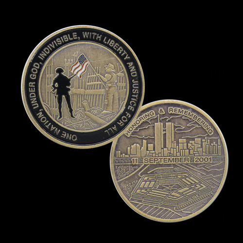 Honoring Remembering 11 September 2001 Challenge Coin