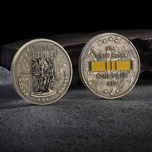 Vietnam War Veteran Challenge Coin