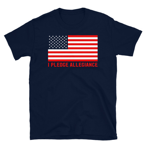 I Pledge Allegiance (FLAG) Short-Sleeve Unisex T-Shirt