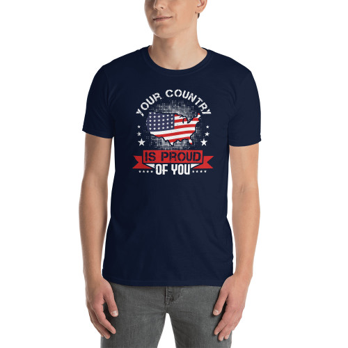 Your Country is Proud of You (Option 2) Short-Sleeve Unisex T-Shirt
