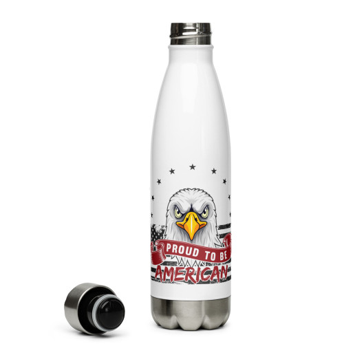 Proud to be American Stainless Steel Water Bottle