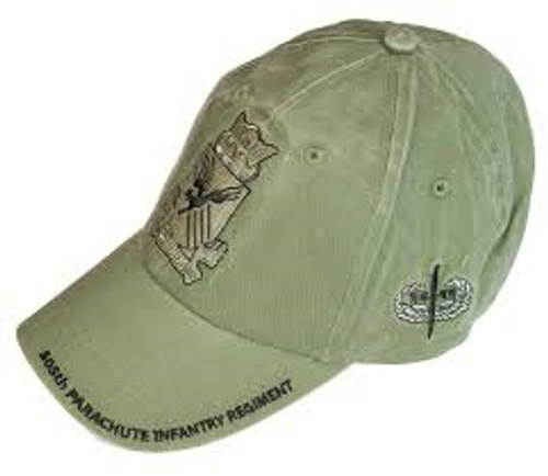 US Army 505th Parachute Infantry Regiment Baseball Cap