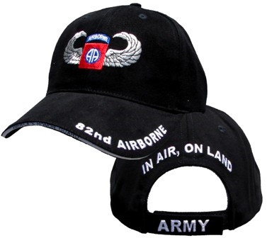 82ND AIRBORNE W/JUMPWINGS Baseball Cap