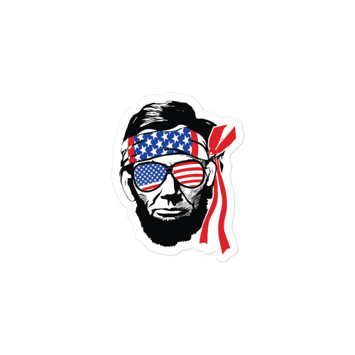 American Lincoln Bubble-free sticker