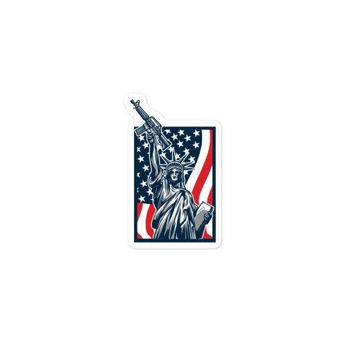 American Liberty Bubble-free sticker