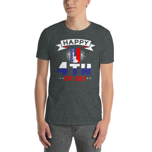Happy 4th Short-Sleeve Unisex T-Shirt