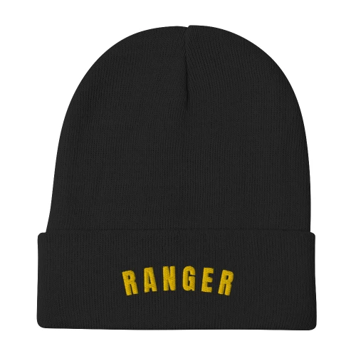 Ranger Embroidered Beanie