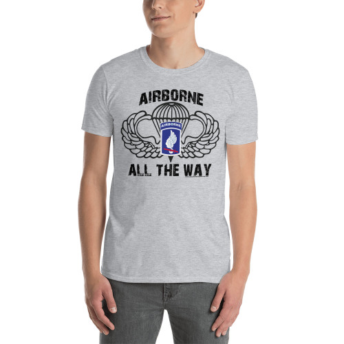 173rd Airborne All the Way Short-Sleeve Unisex T-Shirt