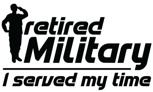 Custom Retired Military Short-Sleeve Unisex T-Shirt