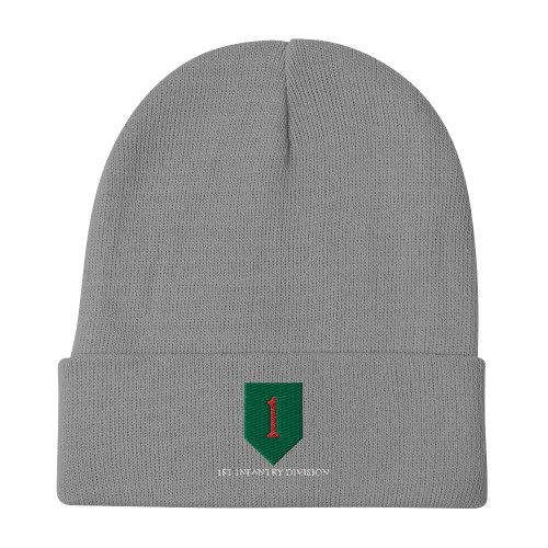 1st Infantry Division Embroidered Beanie