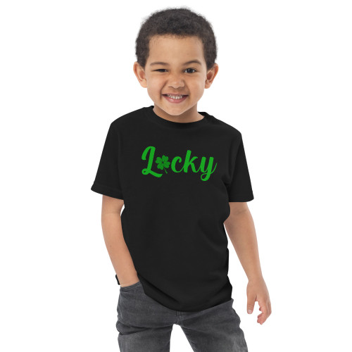 Lucky Toddler jersey t-shirt