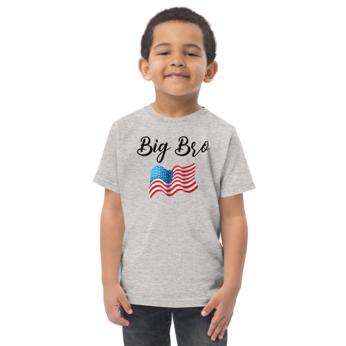 Big Bro (USA) Toddler jersey t-shirt