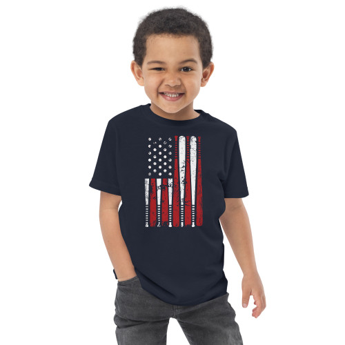 Baseball (USA) Toddler jersey t-shirt