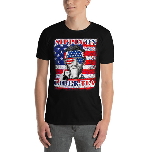 Sippin on Some LiberTEA Short-Sleeve Unisex T-Shirt