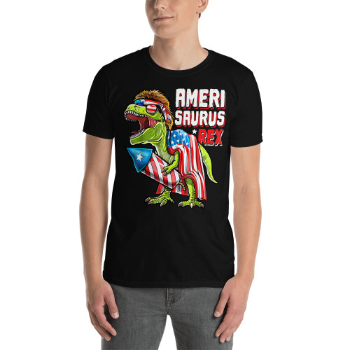 Amerisaurus Rex Short-Sleeve Unisex T-Shirt