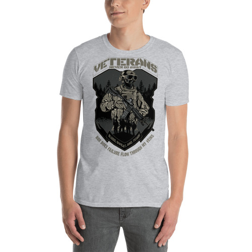 Veterans Never Go Away Short-Sleeve Unisex T-Shirt