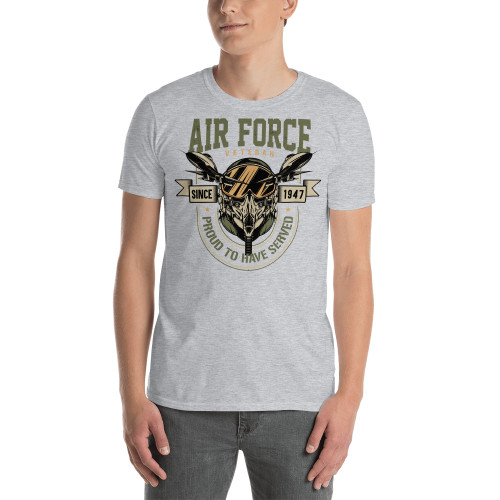 Air Force Veteran (Proud to Have Served) Short-Sleeve Unisex T-Shirt