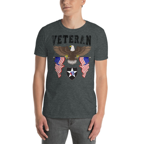 2nd Infantry Veteran (American Eagle 2) Short-Sleeve Unisex T-Shirt