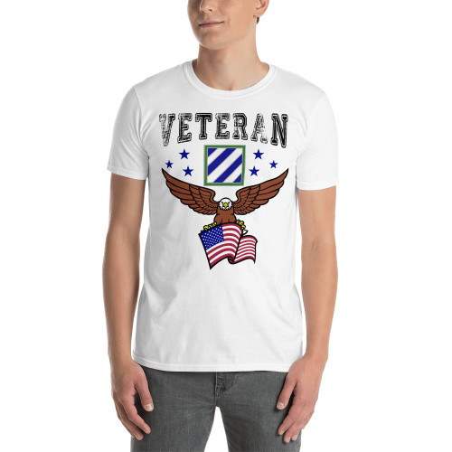 3rd Infantry Veteran (American Eagle) Short-Sleeve Unisex T-Shirt