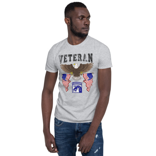 XVIII Airborne Corps Veteran (American Eagle 2) Short-Sleeve Unisex T-Shirt